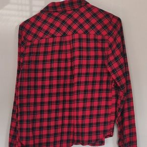 Plaid long sleeve shirt
